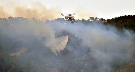Hatay’daki orman yangını 2’nci gününde