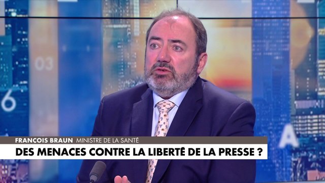 François Braun : «Un ministre est là pour travailler dans son ministère, pas pour faire des commentaires en permanence»