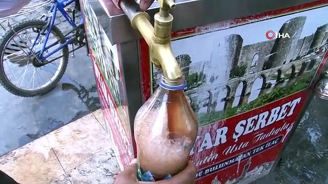 Diyarbakır'da kavurucu sıcakların serinleten içeceği 'meyan şerbeti'