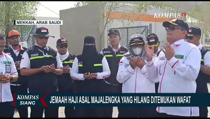 Hilang di Arafah, Jemaah Haji Asal Palembang Bernama Idun Belum Ditemukan