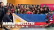 Filipino community serenades the 'Filipinas' as they arrive ahead of FIFA Women's World Cup 2023