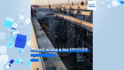 Ucrania | El puente de Kerch atacado con drones marinos ucranianos