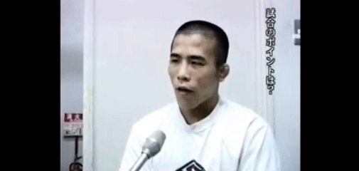 山本KID VS 勝田哲夫 試合前インタビュー 修斗 2002