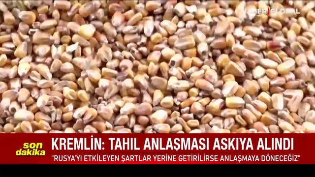 Tahıl Anlaşması bugünden itibaren askıya alındı! Rusya dönüş şartını açıkladı