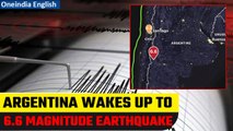 Argentina jolted by a 6.6 magnitude earthquake early morning today | Oneindia News