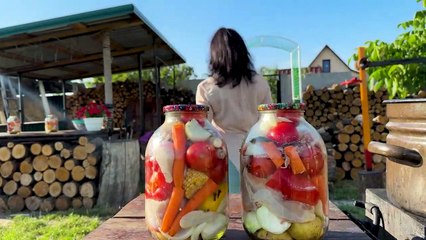 Ужин В Стеклянной Банке! Лучший Рецепт Сочной Курицы С Овощами На Природе