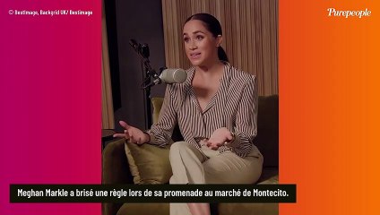 Meghan Markle encore aperçue sans Harry : elle ne respecte pas une règle importante