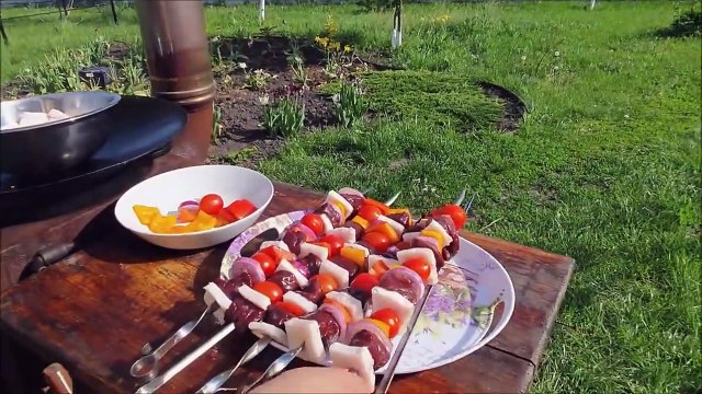 СОЧНЫЙ Шашлык из Говяжьей ПЕЧЕНИ в Тандыре! Рецепт Вкусного Шашлыка