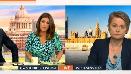 Yvette Cooper defends keeping two-child benefit cap