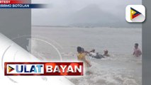 Pag-rescue sa ilang guro na stranded sa lahar area sa Botolan, Zambales, makapigil-hininga