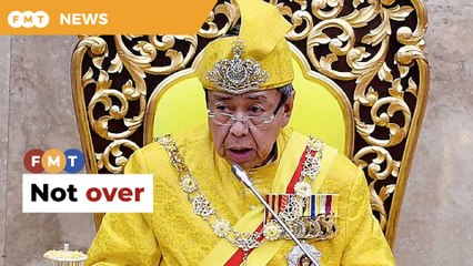 Sanusi issue not over yet, says Selangor sultan