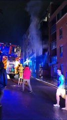 Solly Street fire drama, as blaze breaks out in flats