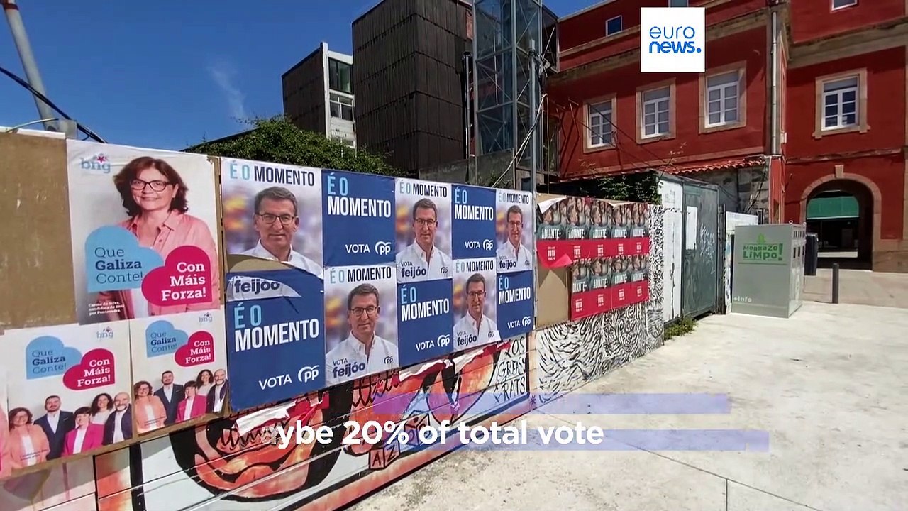 Feijoo welcomed in Pontevedra ahead of Spain's Presidential Elections