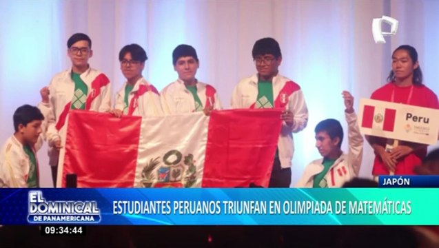 ¡Orgullo peruano! Estudiantes ganan 5 medallas en Olimpiada Mundial de Matemáticas en Japón