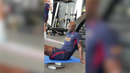 Video: First look at Mbappé with PSG