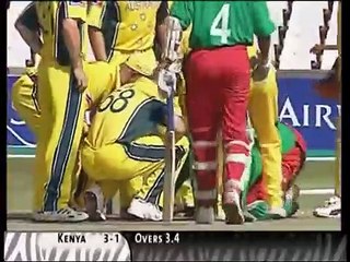 2003 Cricket World Cup 9th Super Australia v Kenya at Durban Mar 15th 2003