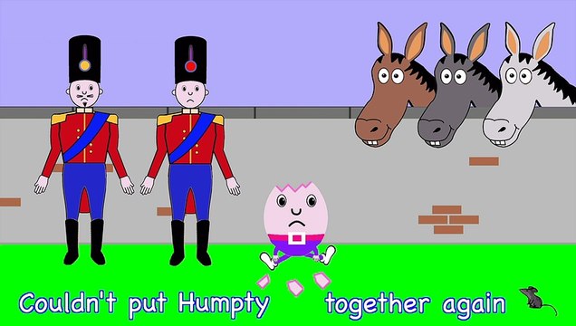 Humpty Dumpty | #shorts | NURSERY RHYME | Rainbow Rabbit