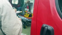 Jovem fica ferido após colisão entre carro e bicicleta no Brasmadeira