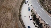 Amplio despliegue de las fuerzas de seguridad en un paraje de Almansa debido a una rave