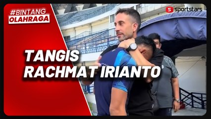 Berpisah dengan 2 Asisten Pelatih Persib, Rachmat Irianto Tak Kuasa Menahan Tangis