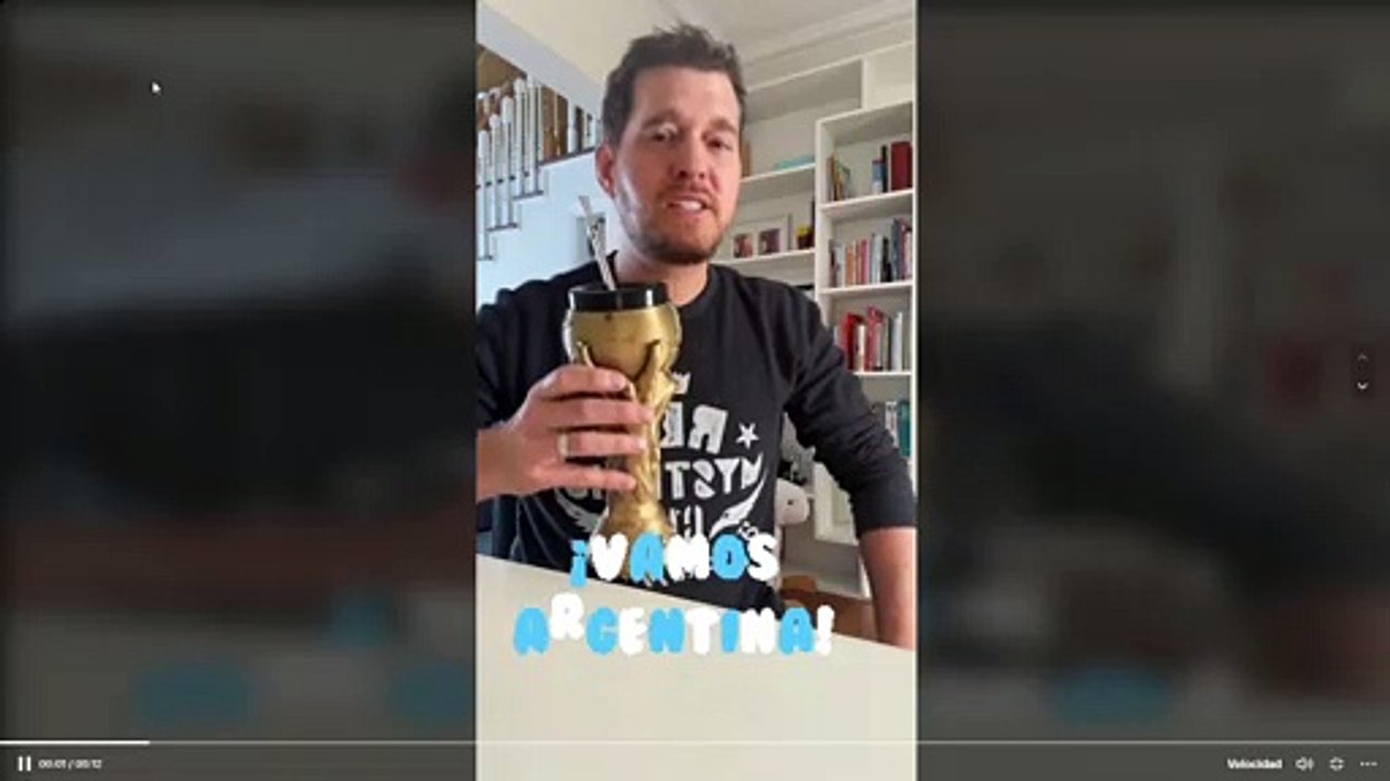 Michael Bublé argentinizado