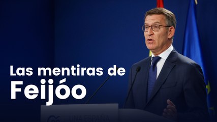 Los datos que demuestran que Feijóo mintió al hablar de la subida de las pensiones