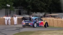2023 Goodwood Festival of Speed BEST of SUNDAY - Burnouts, Donuts, Shootout & More Action!