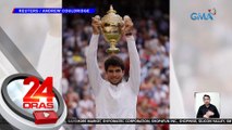 Carlos Alcaraz, tinalo si Novak Djokovic sa Wimbledon Tennis Finals; ika-2 Grand Slam na | 24 Oras