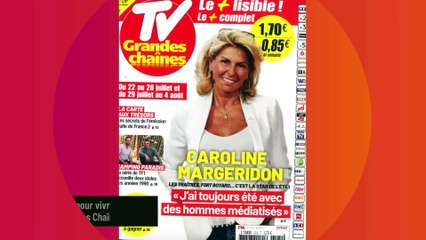 "Je voulais qu'il ne soit pas trop connu..." : Caroline Margeridon amoureuse, rares confidences sur son compagnon Pascal