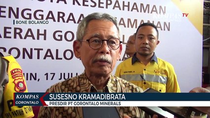 PT GM Serahkan Otoritas Pengamanan Wilayah Pertambangan  ke Polda Gorontalo