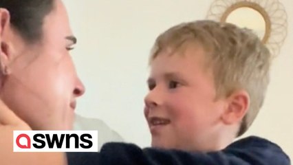 Mum burst into tears of joy reading neurodivergent son's glowing report card from school