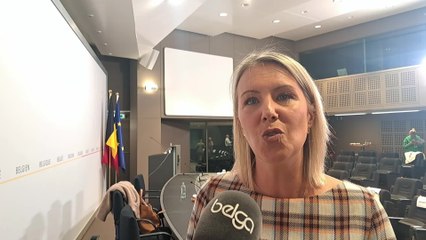 La ministre Ludivine Dedonder parle du programme de la Fête nationale du 21 juillet