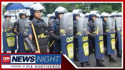 PNP nagsagawa ng simulation exercise bilang paghahanda sa SONA