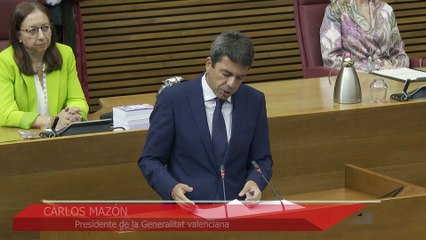 Mazón toma posesión como 'president': "Lo mejor está por llegar"