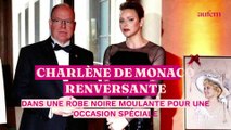 Charlène de Monaco renversante dans une robe noire moulante pour une occasion spéciale