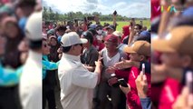 Prabowo Diteriaki Presiden Saat Kunjungi Pangandaran