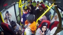 Otobüsteki tesettürlü kıza hakaret eden kadına yolculardan tokat gibi cevap! 