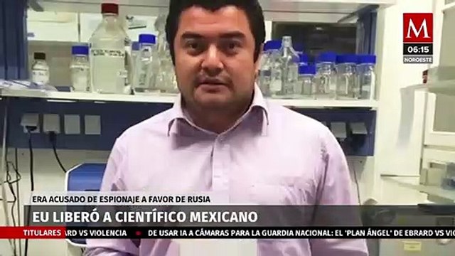Estados Unidos liberó a científico mexicano que era acusado de espionaje a favor de Rusia