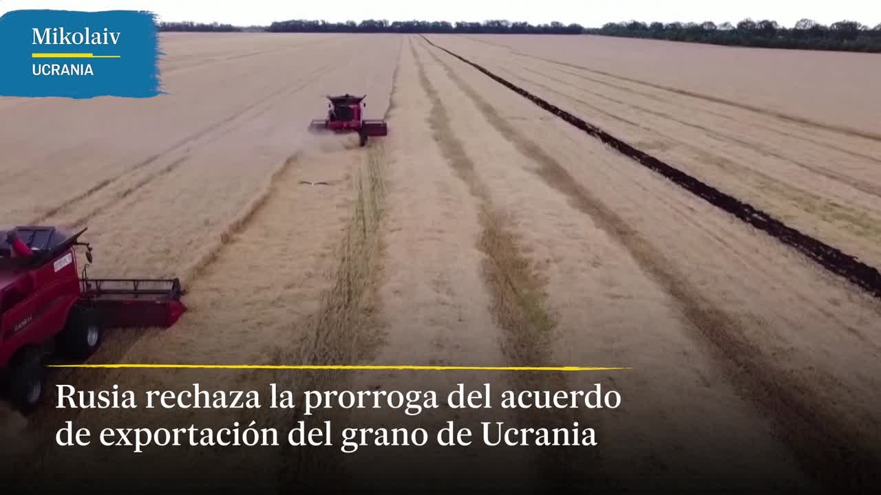Rusia rechaza prorrogar el acuerdo del grano