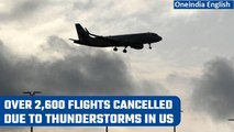 US weather: Over 2,600 flights cancelled across US; 3 airports near NYC affected | Oneindia News
