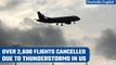 US weather: Over 2,600 flights cancelled across US; 3 airports near NYC affected | Oneindia News