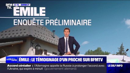 Disparition du petit Émile, un ami de ses grands-parents témoigne pour "BFMTV".