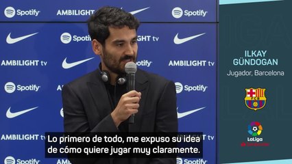 Gündogan: "¿Xavi? No fue tanto el qué, sino el cómo lo dijo"