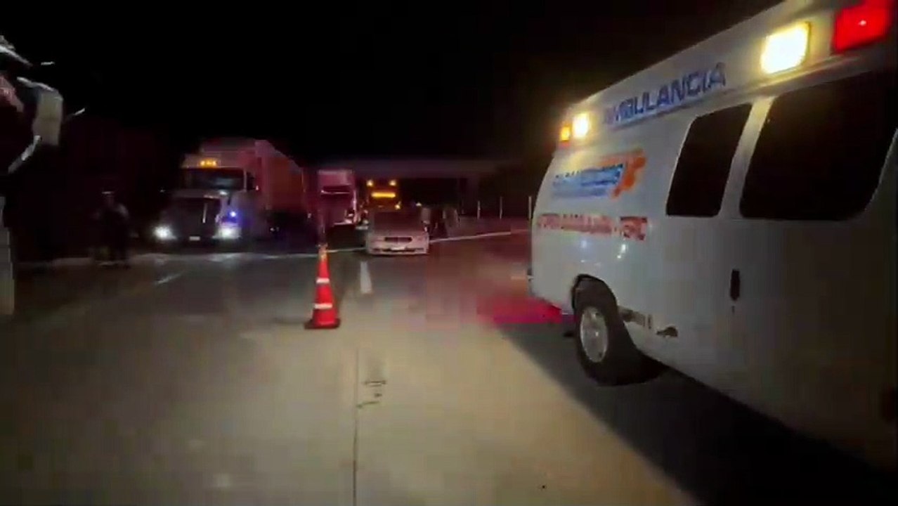 Fatal accidente deja un muerto y dos heridos sobre San Lucas Evangelista
