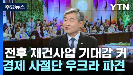 조태용 "韓 경제사절단, 가을쯤 우크라 파견...오염수 野주장 모순" / YTN