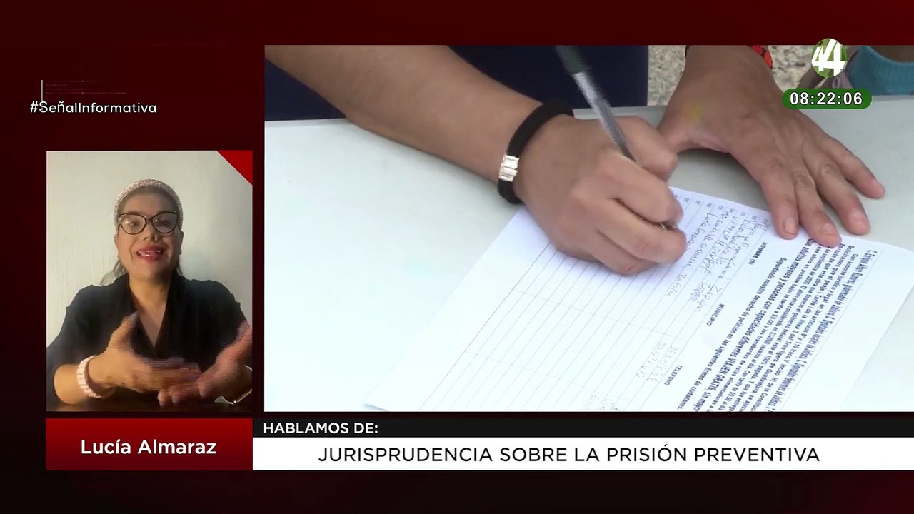 Jurisprudencia sobre la prisión preventiva: Lucía Almaraz