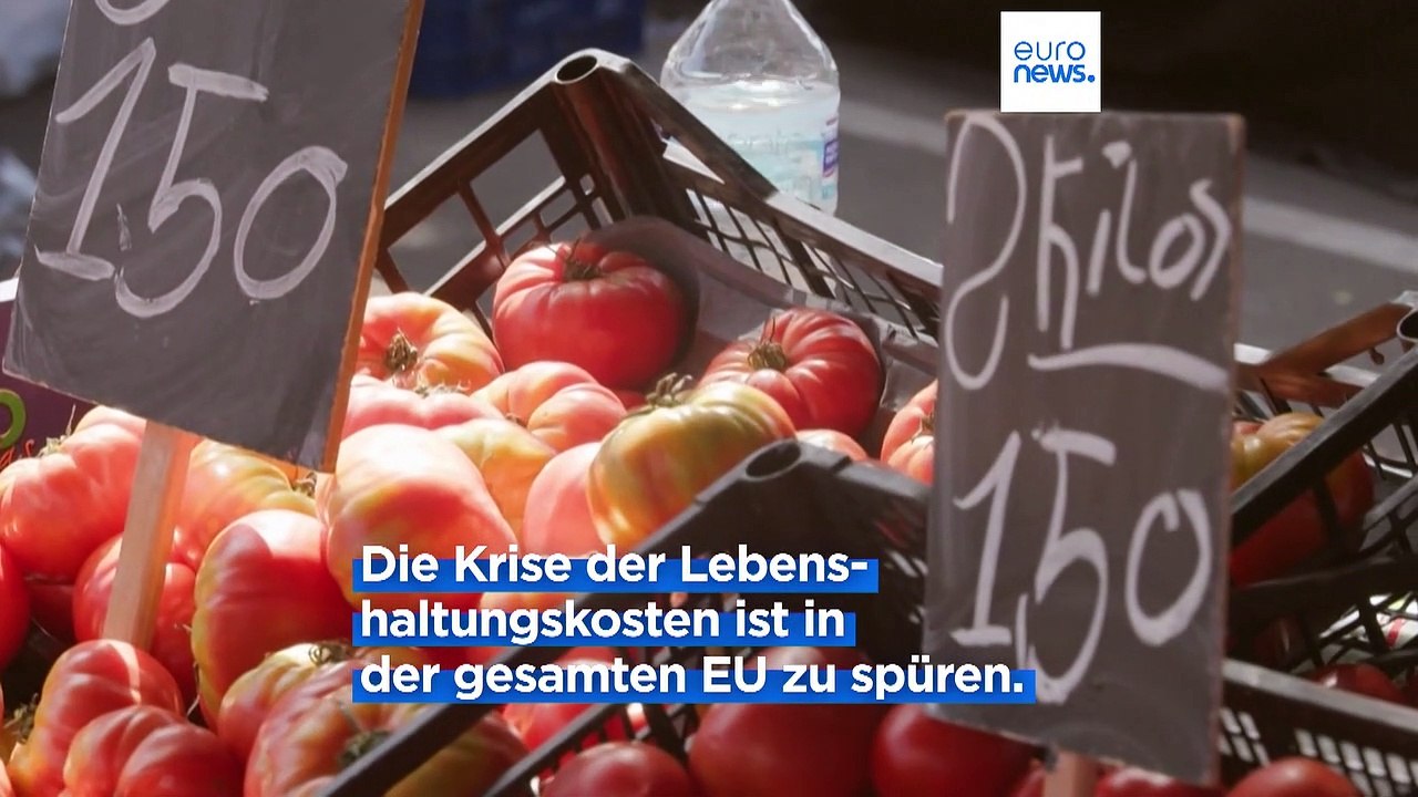 Eurostat: Haushalte stark von Krise der Lebenshaltungskosten getroffen