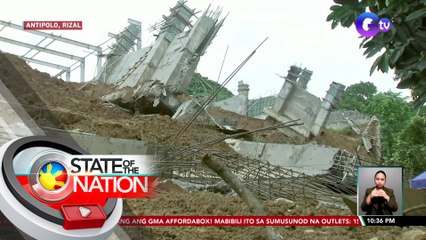 Isa patay sa pagguho ng pader; 22 pamilya, nawalan ng bahay | SONA