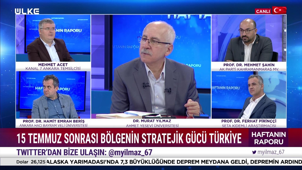 Haftanın Raporu - Murat Yılmaz | Hamit Emrah Beriş | Ferhat Pirinççi | Mehmet Şahin | Mehmet Acet | 16 Temmuz 2023