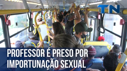 Professor é preso por importunação sexual em Vitória